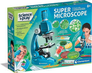 LAB Microscope 1200 x - Science & Play (Clementoni)