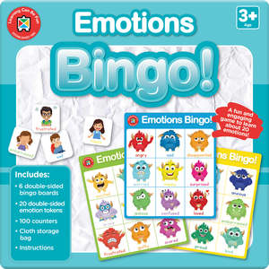 Tactile Learning: LCBF Emotions Bingo