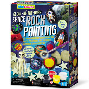 School Holiday Fun: Space Rock Painting - Glow-in-the-dark