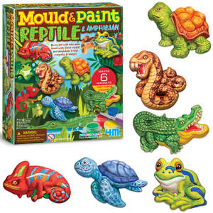 School Holiday Fun: Mould & Paint - Reptile & Amphibian