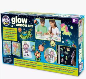 School Holiday Fun: Glow Window Art