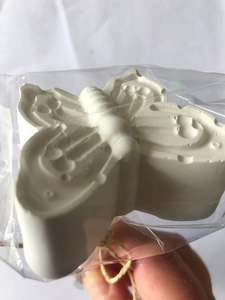 Pick N Paint Plaster Paris  - BUTTERFLY ON STICK (Handmade in NZ)