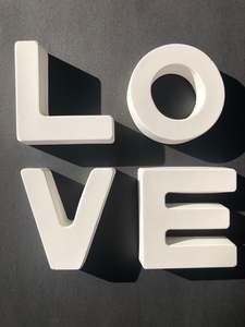 Pick N Paint Plaster Paris -  LOVE (Handmade in NZ)