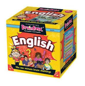 Brainbox: BrainBox - English Card Game (55 Cards)