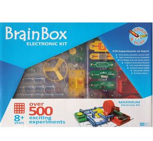 Brain Box Maximum Electronics 500+ Experiments (STEM Learning)