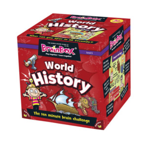 Brainbox: BrainBox - World History (55 Cards)