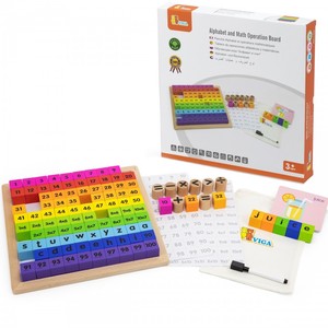 Alphabet and Math Wooden Operation Board (Viga)