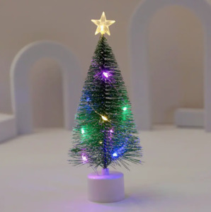 Christmas Collection: Mini Christmas Tree Coloured LED (1pc)