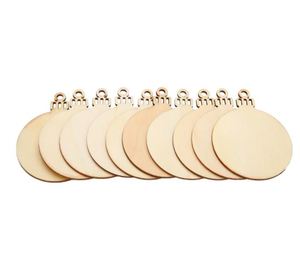 Wooden Baubles (10pcs)