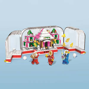 Christmas Santa Village Bricks/Blocks Set 452pcs - Build Your Own Xmas