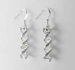 DNA Double Helix Earrings