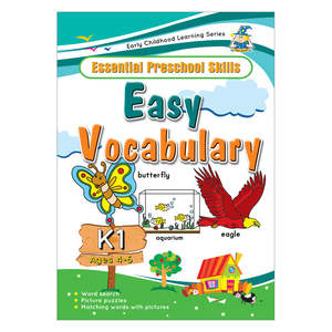 At Home Learning Aids: Greenhill Activity Book 4-6 Yr Easy Vocabulary