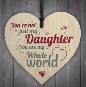 Daughter Wooden Gift Plaque