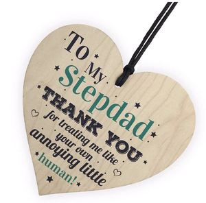 Stepdad Wooden Gift Plaque