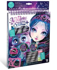 Nebulous Stars: Zentangle Sketchbook Black - Nebulous Stars