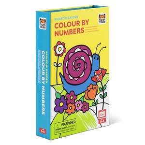 New Just Arrived: Colour By Numbers - Rainbow Circle (Tiger Tribe)