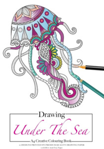Jasart Colouring Book A4 Under the Sea