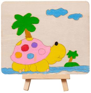 Wooden Board: Turtle Wooden Board Painting