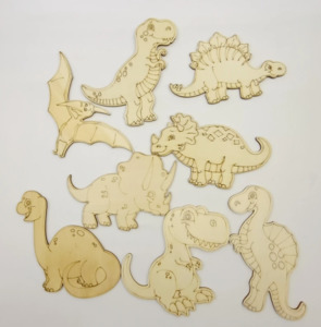 Dinosaurs: Dinosaurs Wooden  (8pcs, variety)