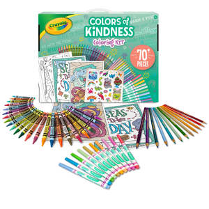 Marker Pens: Crayola Colors of Kindness Art Kit