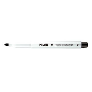 Milan Whiteboard Marker Fine Bullet Tip 3.7mm Black (1pc)