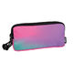 Milan Pencil Case Rectangular 3 Zip Sunset Series Pink