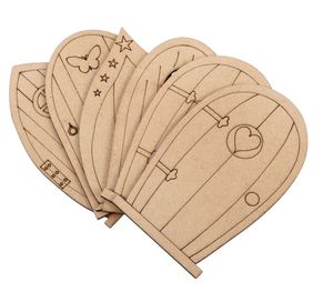 Elf/Fairy Wooden Doors (6pcs variety)