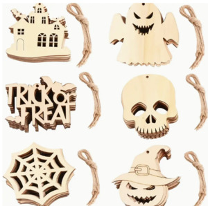 Halloween Wooden (6pcs)
