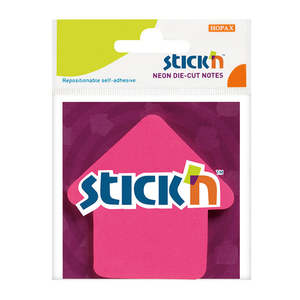 Stick'n Die Cut Notes Arrow 70x70mm 50 Sheets (1pc)