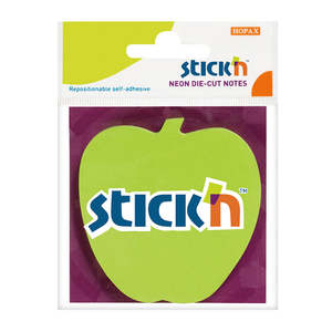 Stick'n Die Cut Notes Apple 70x70mm 50 Sheets (1pc)