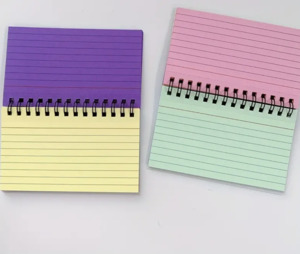 Spiral Colour Pocket Notebook (1pc)