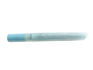 Acrylic Paint SKY BLUE Pen - Normal tip use on rocks, fabric etc..