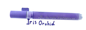 Acrylic Paint IRIS ORCHARD Pen - Normal tip use on rocks, fabric etc..