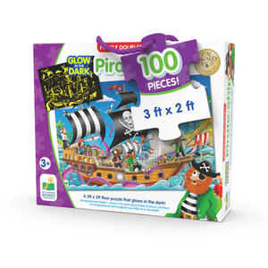 Glow in Dark Jigsaw Puzzle - Pirate Ship