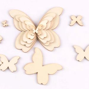 Butterflies Stacked Wooden (5pcs)
