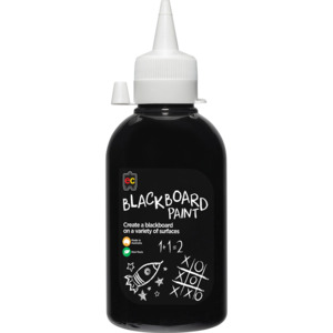 Art Supplies: EC Blackboard Paint 250ml Black