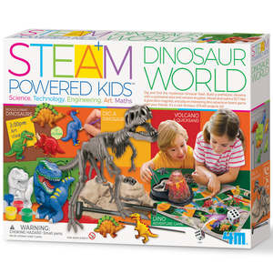 STEAM dinosaur World - 4M