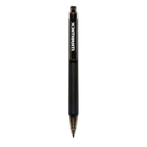 Warwick Pen Ballpoint Tri Barrel 1.0mm Medium Black (1pc) - Ergonomic Grip