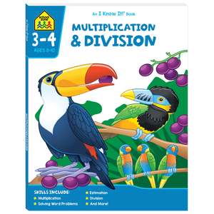 Workbook: I Know It! Multiplication & Division Ages 8-10 (NEW)