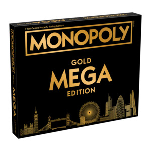 Games Puzzles: Mega GOLD Monopoly