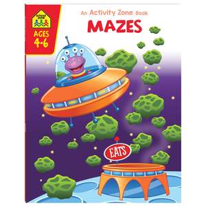New Just Arrived: Workbook: Activity Zone Mazes Ages 4-6