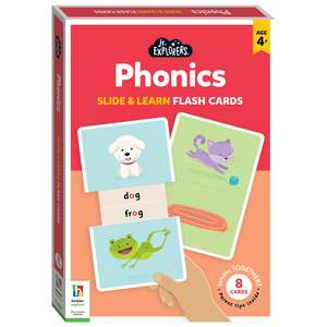 New Just Arrived: Junior Explorers Phonics Slide & Learn Flash Cards
