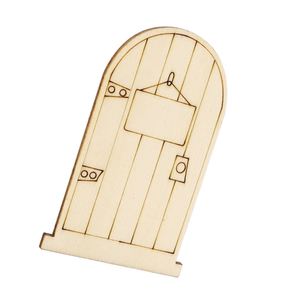 Fairies: Small Wooden Elf Door to Decorate (1pc)