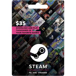 Digital Gift Card: Steam $35 NZD - Digital Processing Fee Included