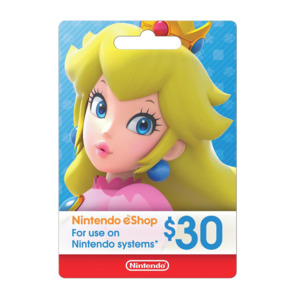 Digital Gift Card: Nintendo eShop $30 NZD - Digital Processing Fee Included