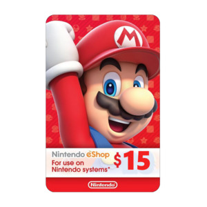 Digital Gift Card: Nintendo eShop $15 NZD - Digital Processing Fee Included