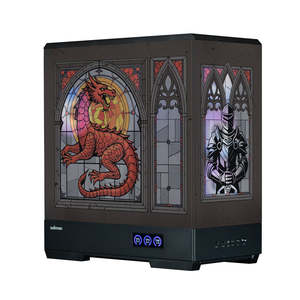 Pc Cases Accessories: Black Cathedral P50 ATX Case