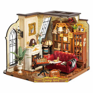 Robotime Rolife Catherine's Living Room DIY Miniature House DG175