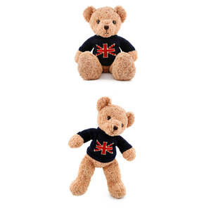 28" Classic Sweater Teddy Bear - Light Brown