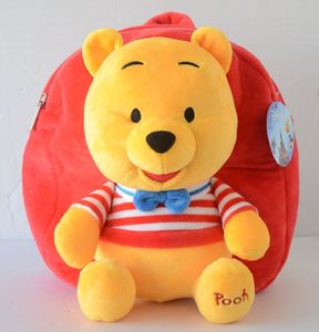 Kids Mini Backpack - Pooh Red Shirt
